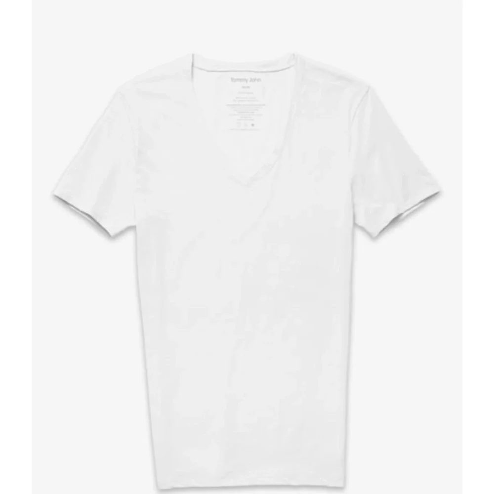 TOMMY JOHN NEW Set of 2 Basics Deep VNeck Undershirt 🔥NO OFFER ITEM🔥